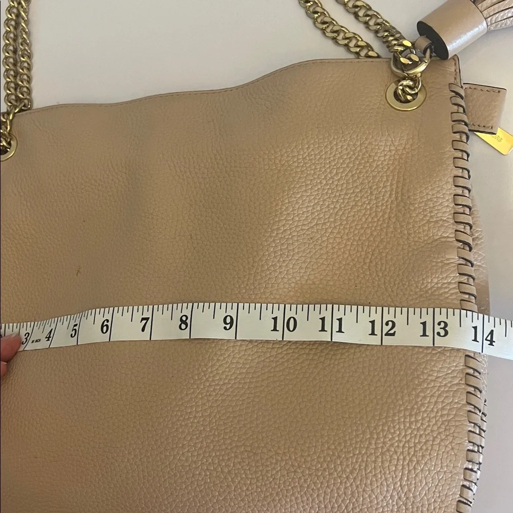 Michael Kors Whipped Chelsea Leather Shoulder Bag - Picture 4 of 8